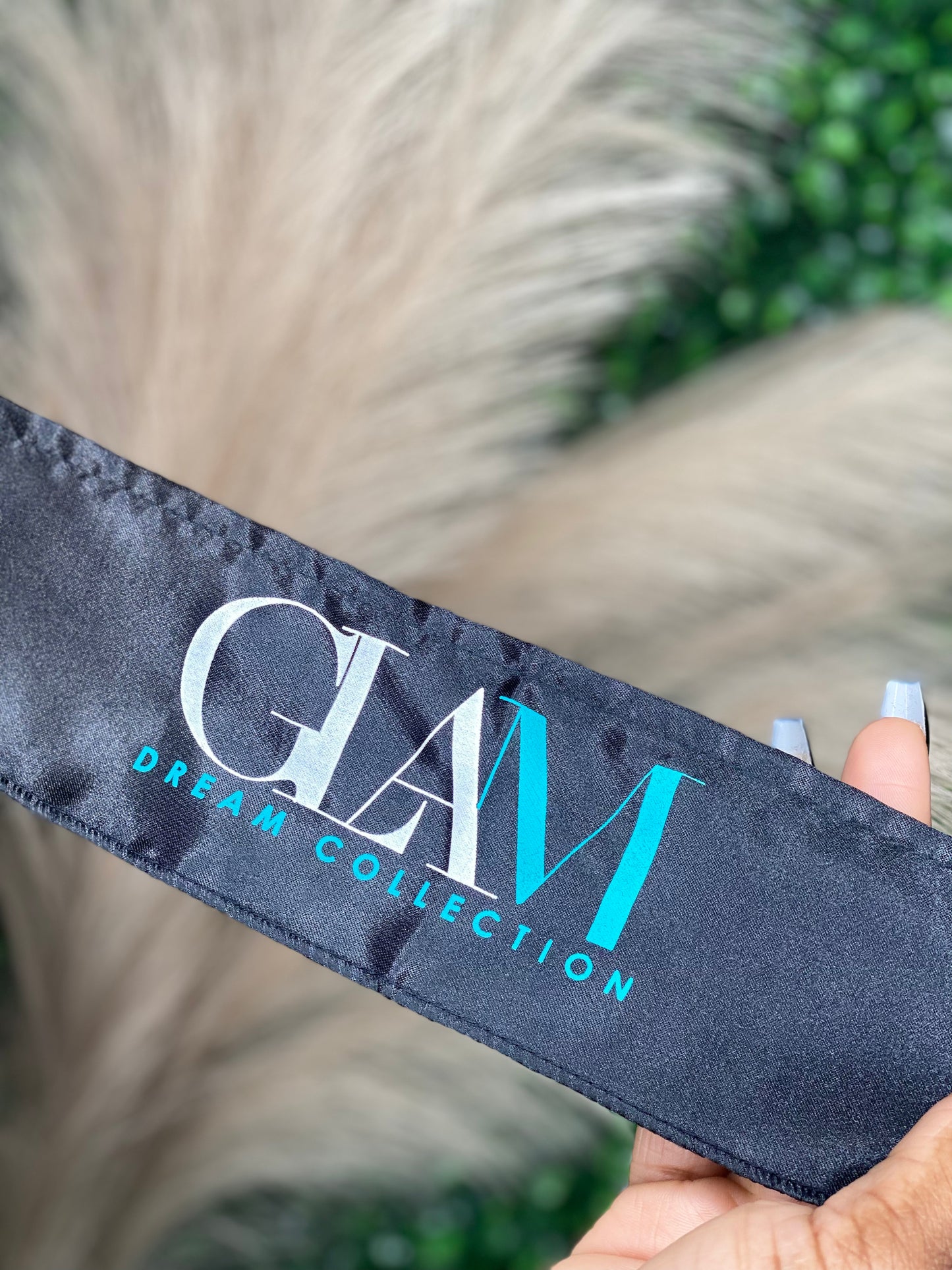 Satin headwrap